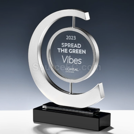 Customization Rotatable Crystal Trophy Promotional Products