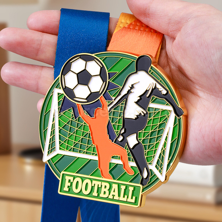 Customization Football Metal Medal Promotional Products