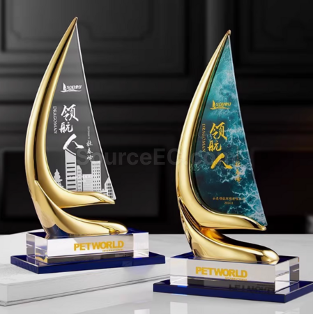 Customization Sailing Trophy Promotional Products