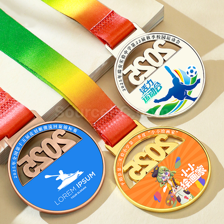 Customization Coloured Medal Promotional Products