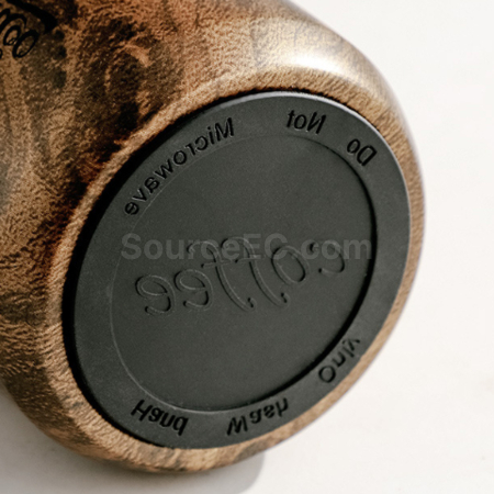 Customization Wood Grain Portable Thermos Cup Promotional Products