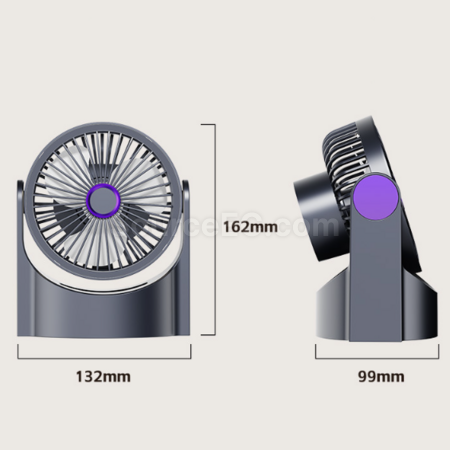 Customization Hanging Desktop Charging Fan Promotional Products