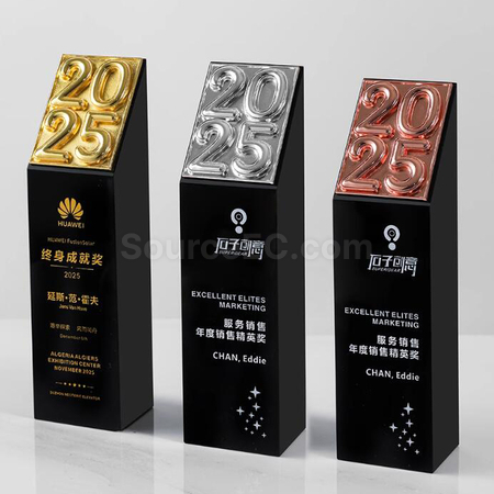 Customization 2025 Crystal Award Promotional Products