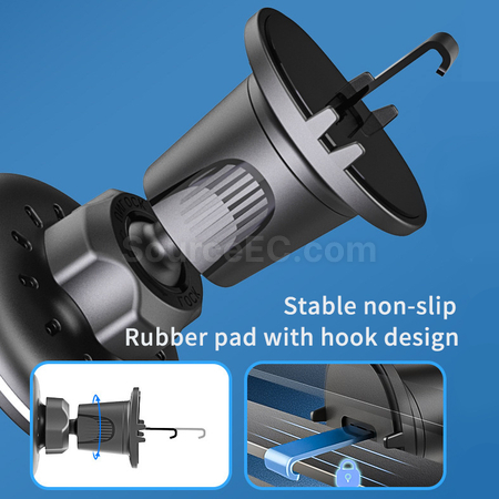 Customization 15W Magnetic Wireless Charging Car Phone Holder Promotional Products