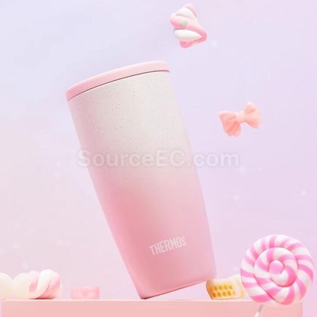 Customization THERMOS Stainless Steel Ceramic Coating Liner Thermos Cup Promotional Products