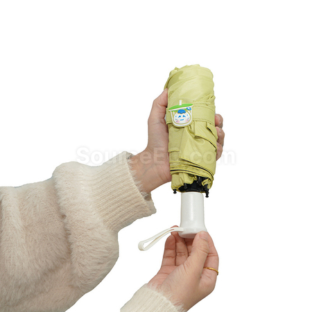 Customization Folding Umbrella For Milk Tea Cup Promotional Products