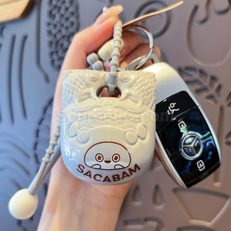 Customization Unzip Cartoon Wooden Fish Pendant Promotional Products