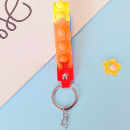 Customization Stress Relief Bubble Keychain Promotional Products