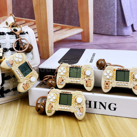 Customization Capybara Game Console Keychain Promotional Products