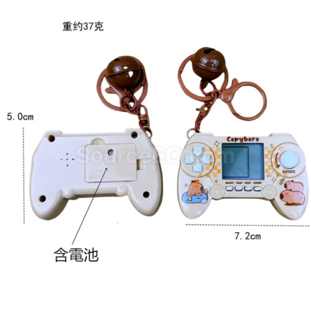 Customization Capybara Game Console Keychain Promotional Products