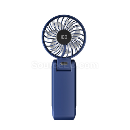 Customization Neck Folding Digital Display Fan Promotional Products