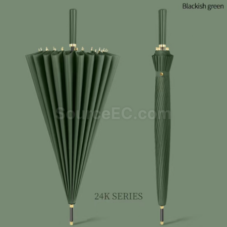 Customization 24 Bone Long Handle Umbrella Promotional Products