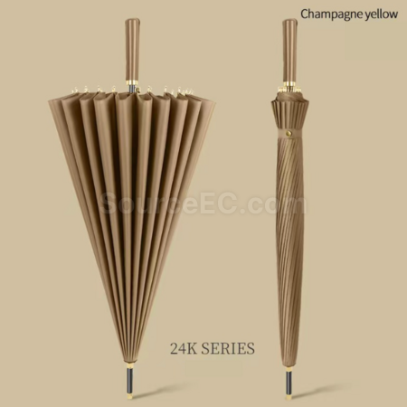 Customization 24 Bone Long Handle Umbrella Promotional Products