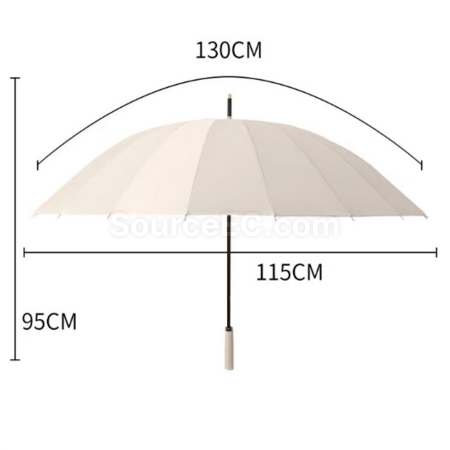 Customization 24 Bone Long Handle Umbrella Promotional Products