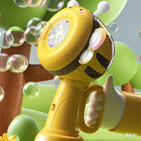 Customization Children's Handheld Shaking Bubble Machine Promotional Products