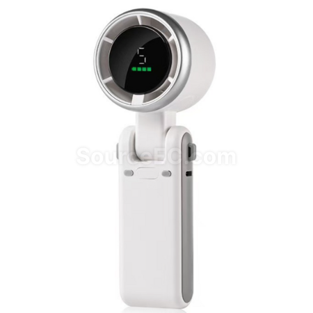 Customization Portable Folding Digital Display Fan Promotional Products