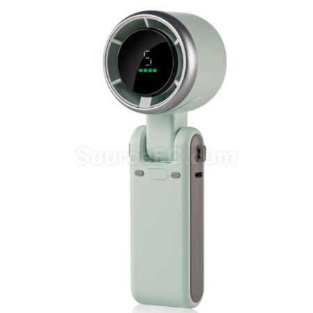 Customization Portable Folding Digital Display Fan Promotional Products