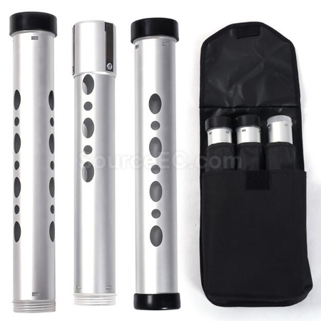 Customization Golf Detachable Three-Section Aluminum Tube Ball Collection Tube Promotional Products