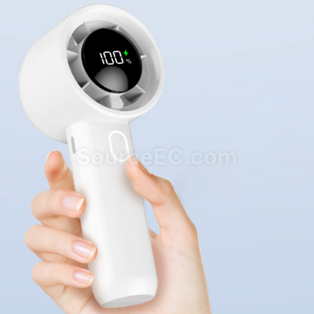 Customization Digital Display Handheld Desktop USB Fan Promotional Products