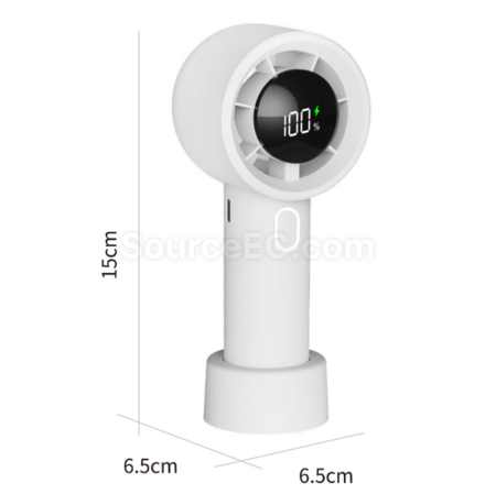 Customization Digital Display Handheld Desktop USB Fan Promotional Products
