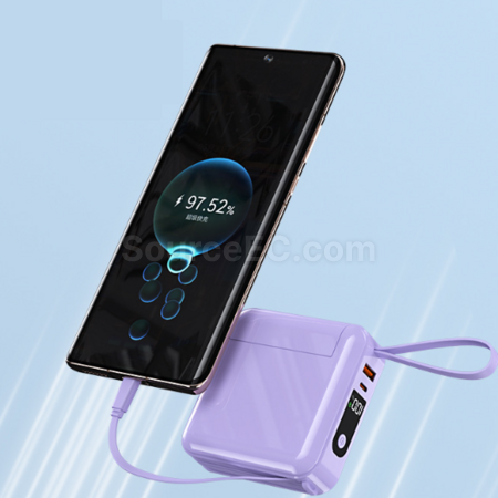 Customization Multifunctional 3-in-1 Detachable Plug Power Bank Promotional Products
