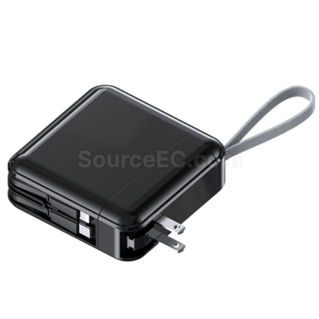 Customization Multifunctional 3-in-1 Detachable Plug Power Bank Promotional Products