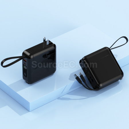 Customization Multifunctional 3-in-1 Detachable Plug Power Bank Promotional Products