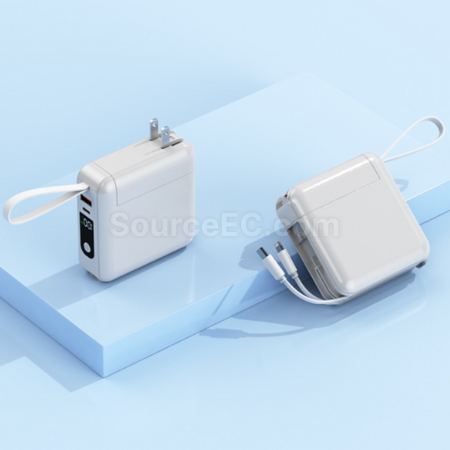 Customization Multifunctional 3-in-1 Detachable Plug Power Bank Promotional Products