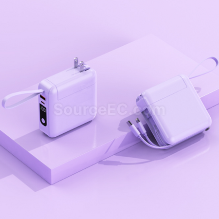 Customization Multifunctional 3-in-1 Detachable Plug Power Bank Promotional Products