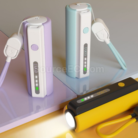 Customization Flashlight Mini Power Bank Promotional Products
