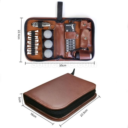 Customization Golf Accessories Multifunctional Portable Imitation Leather Bag Promotional Products