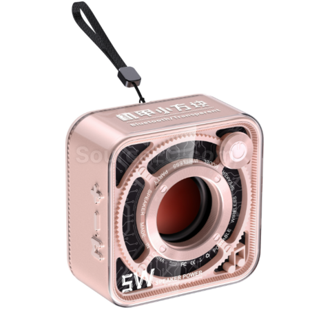 Customization Transparent Mecha Bluetooth Speaker Promotional Products