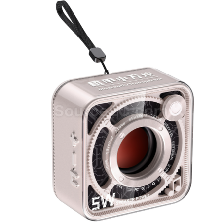 Customization Transparent Mecha Bluetooth Speaker Promotional Products