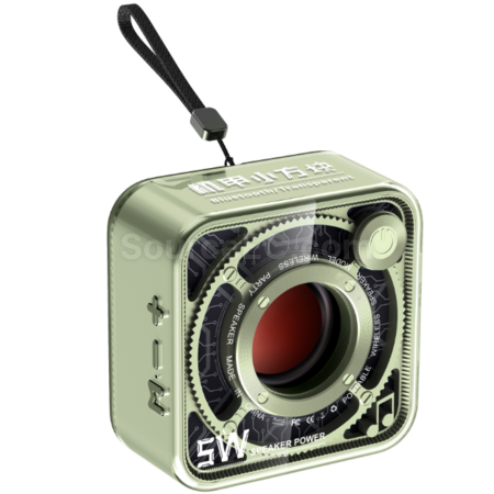 Customization Transparent Mecha Bluetooth Speaker Promotional Products