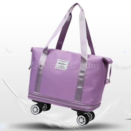 Customization Large Capacity Universal Wheel Dry And Wet Separation Expandable Waterproof Luggage Bag Promotional Products