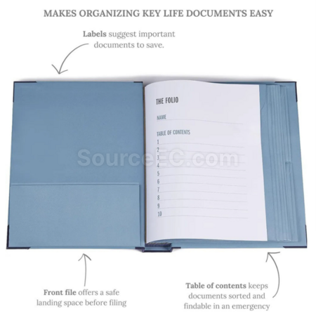 Customization Organizer for accordion folders Promotional Products