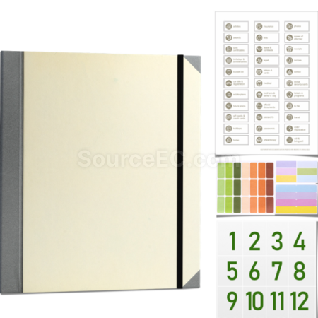 Customization Organizer for accordion folders Promotional Products