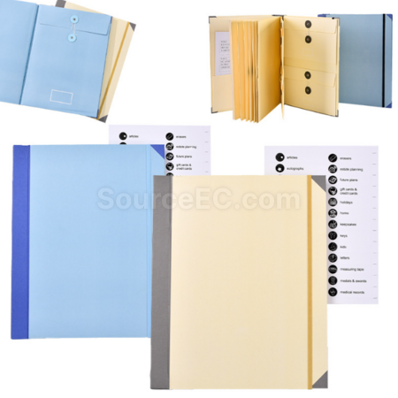 Customization Organizer for accordion folders Promotional Products