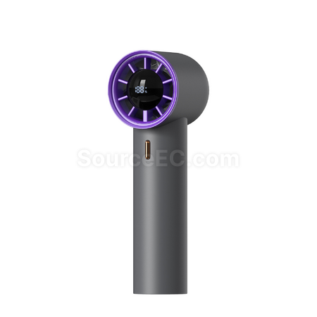 Customization Digital display violent turbine handheld fan Promotional Products