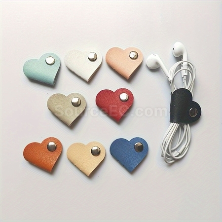 Customization Winder PU Cable Organizer Promotional Products
