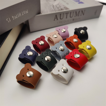 Customization Winder PU Cable Organizer Promotional Products