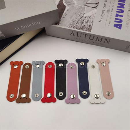 Customization Winder PU Cable Organizer Promotional Products