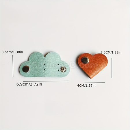 Customization Winder PU Cable Organizer Promotional Products