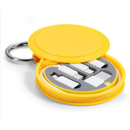 Customization Three In One Data Cable Storage Box Promotional Products
