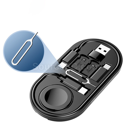 Customization Three In One Data Cable Storage Box Promotional Products