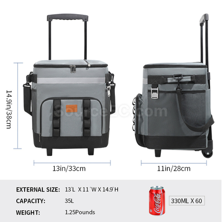 Customization Zippered Insulated Bag Promotional Products