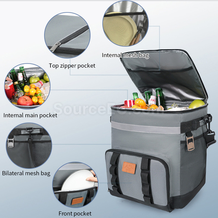 Customization Zippered Insulated Bag Promotional Products