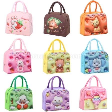 Customization 3D Cartoon Insulated Bag Promotional Products