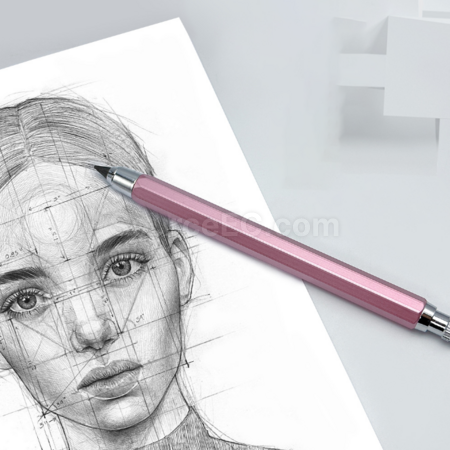 Customization Sketch Metal Hexagonal Mechanical Pencil Promotional Products