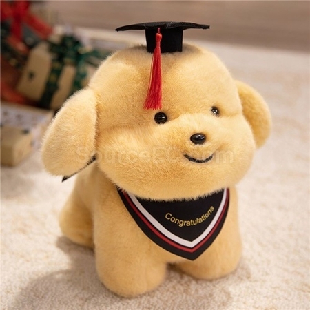 Customization Graduation puppy plush toy Promotional Products
